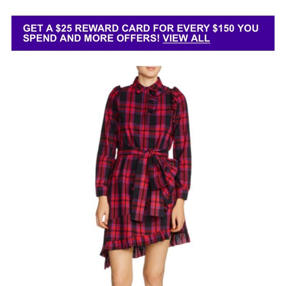 Maje randro Dress size 3 brand new with tags